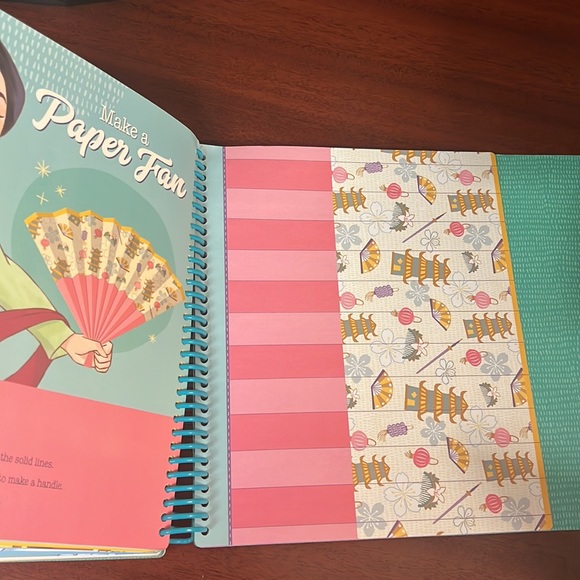 Girl Power Disney Princess Spiral Bound - A personalized journal/activity book! - Picture 15 of 16